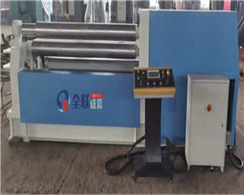 數控全(quan)液壓斜線(xiàn)四輥卷闆(pan)機